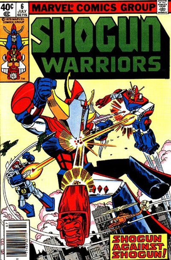 Shogun Warriors #6 cover