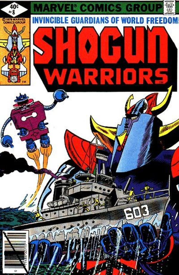 Shogun Warriors #8 cover