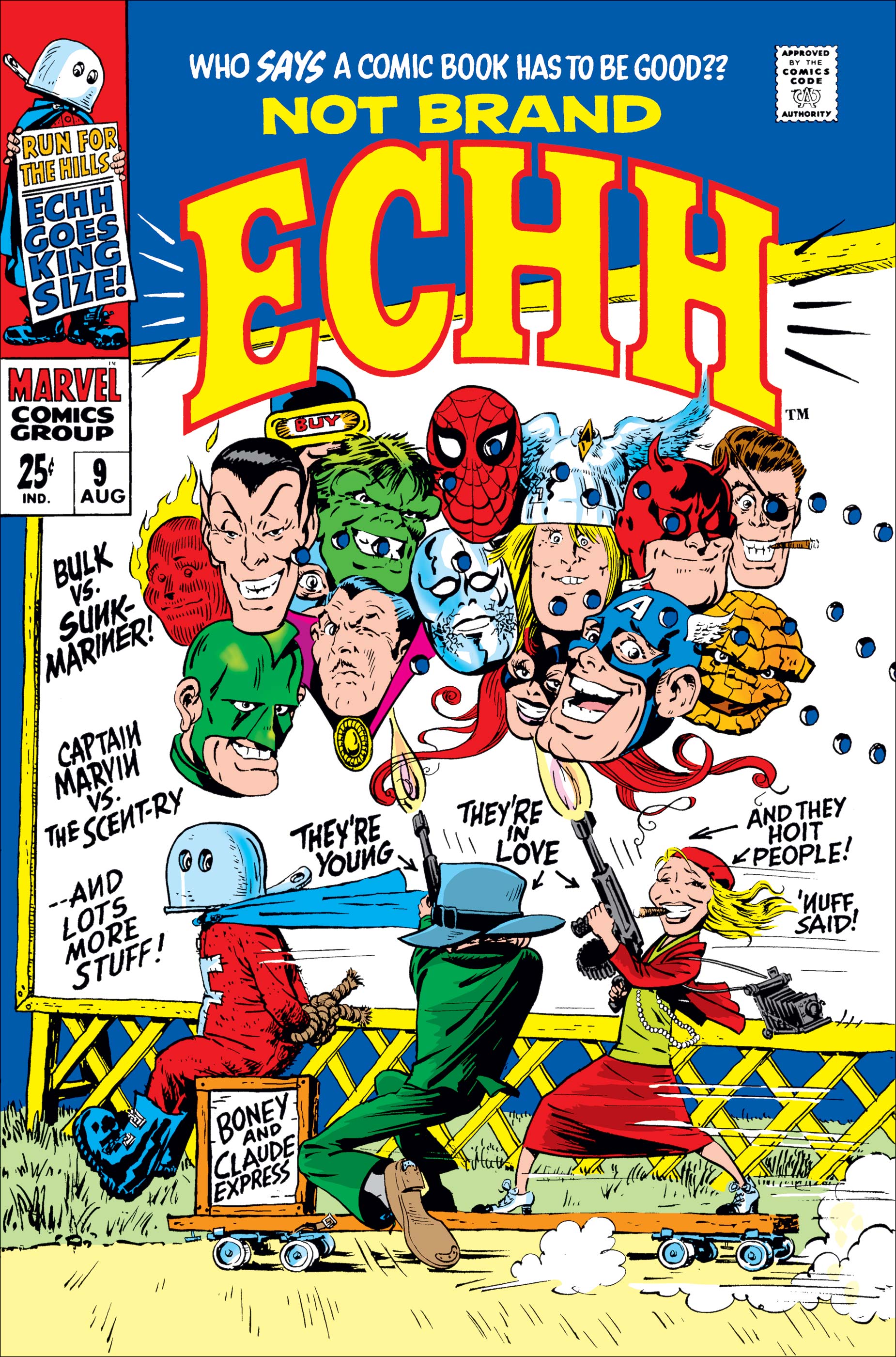 Not Brand Echh #9 cover