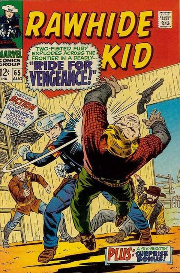 The Rawhide Kid #65 cover