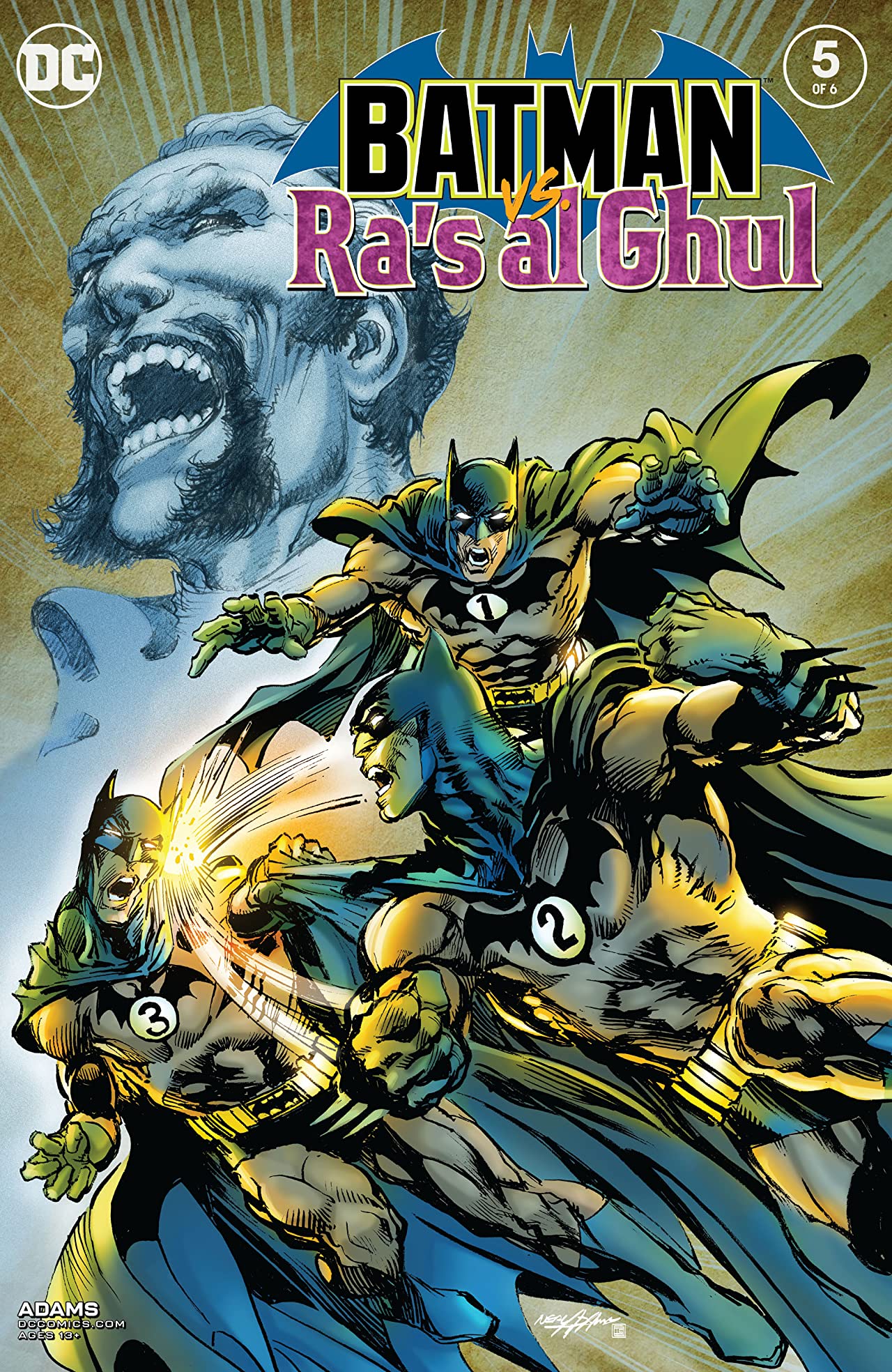 Batman vs. Ra's al Ghul #5 cover