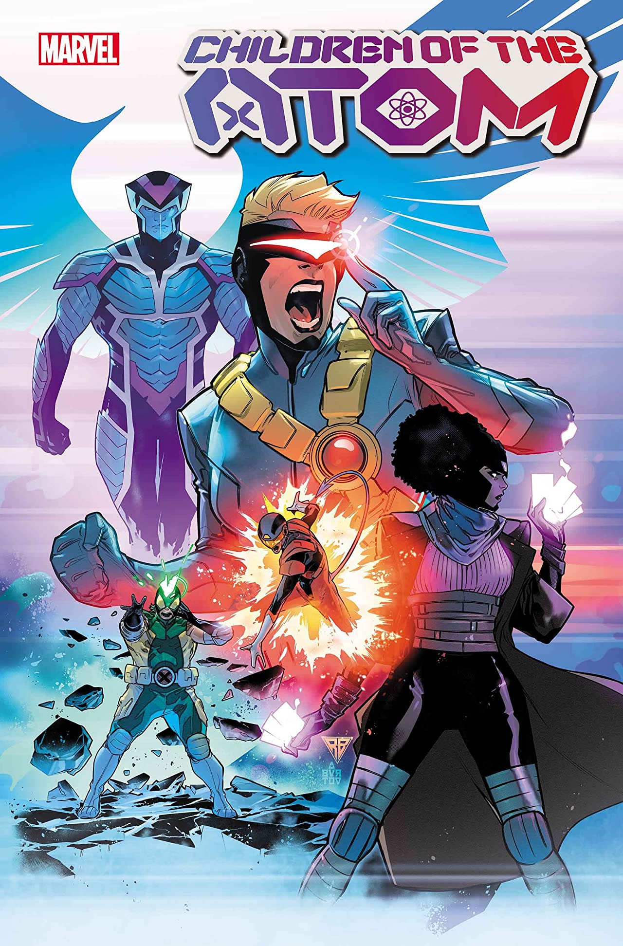 Children of the Atom #1 cover