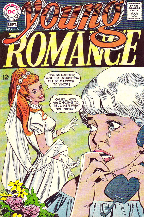 Young Romance #155 cover