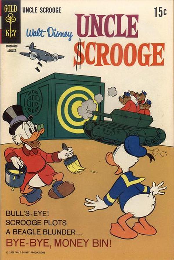 Walt Disney Uncle Scrooge #76 cover