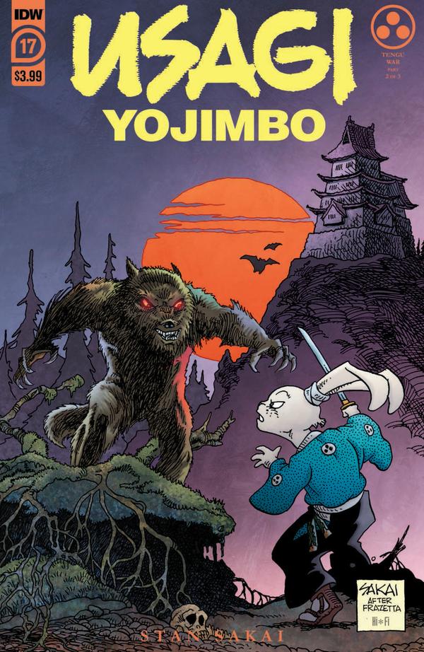 Usagi Yojimbo #17 cover