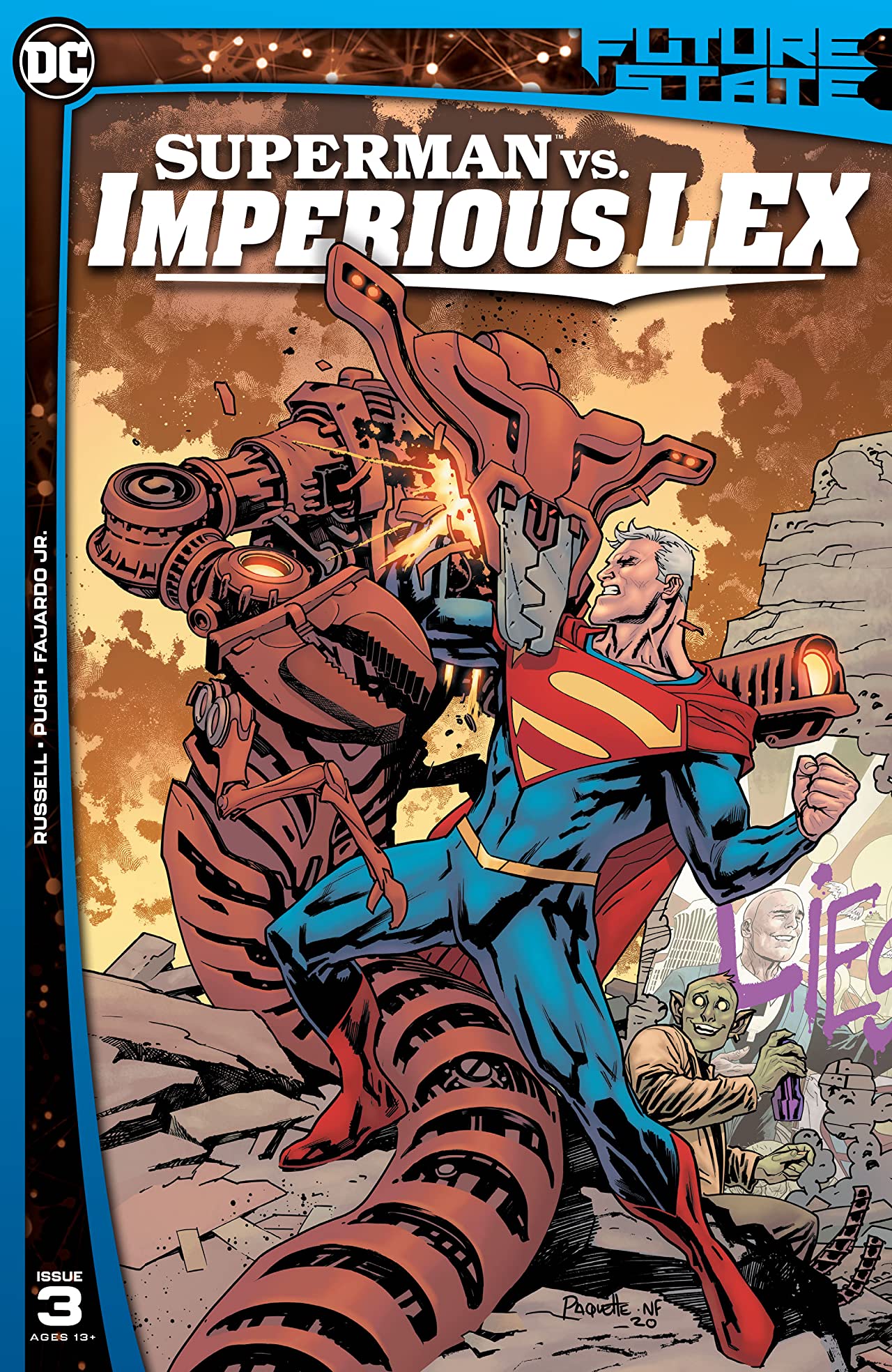 Future State: Superman vs. Imperious Lex #3 cover