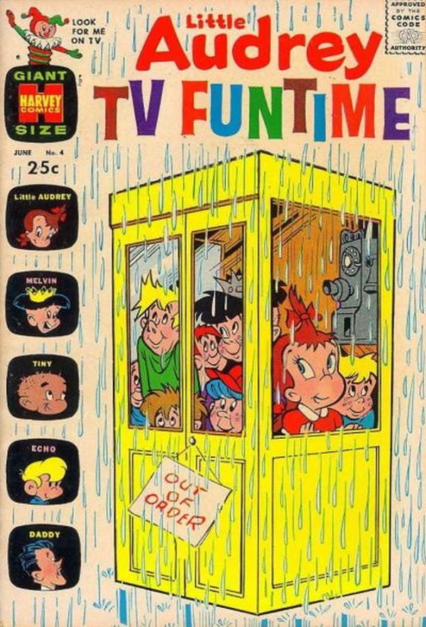 Little Audrey TV Funtime #4 cover
