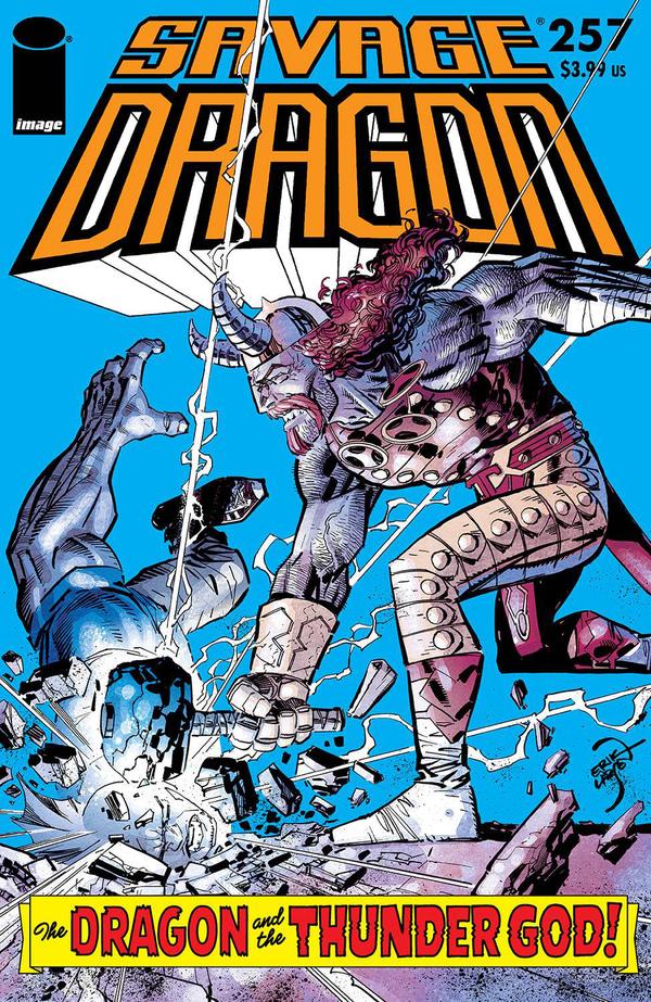 Savage Dragon #257 cover