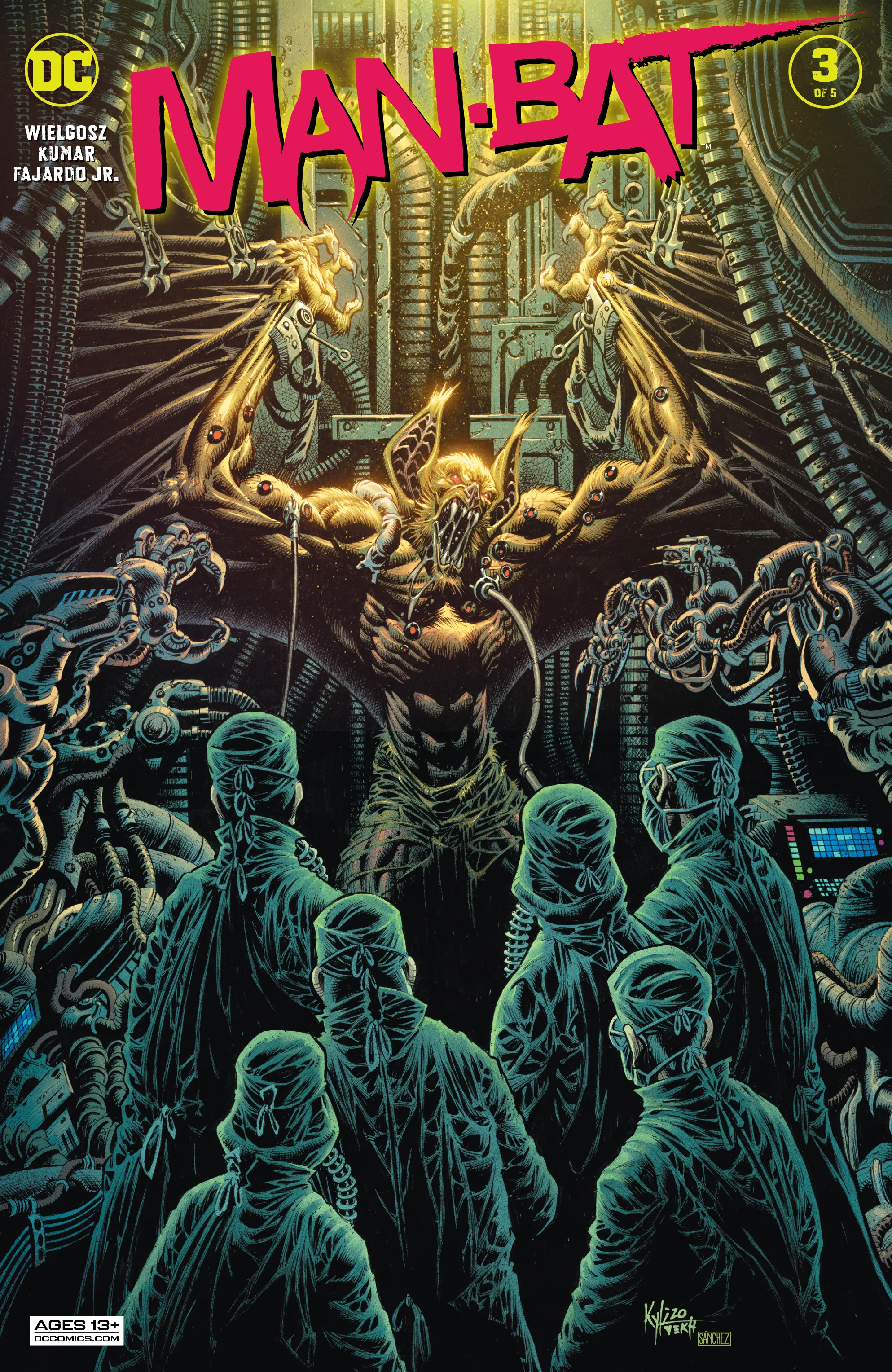 Man-Bat #3 cover