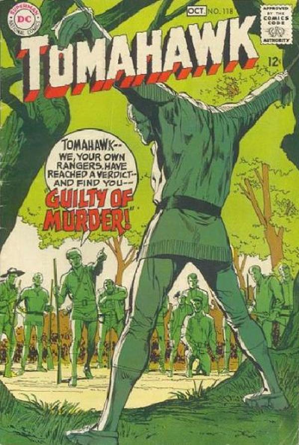 Tomahawk #118 cover