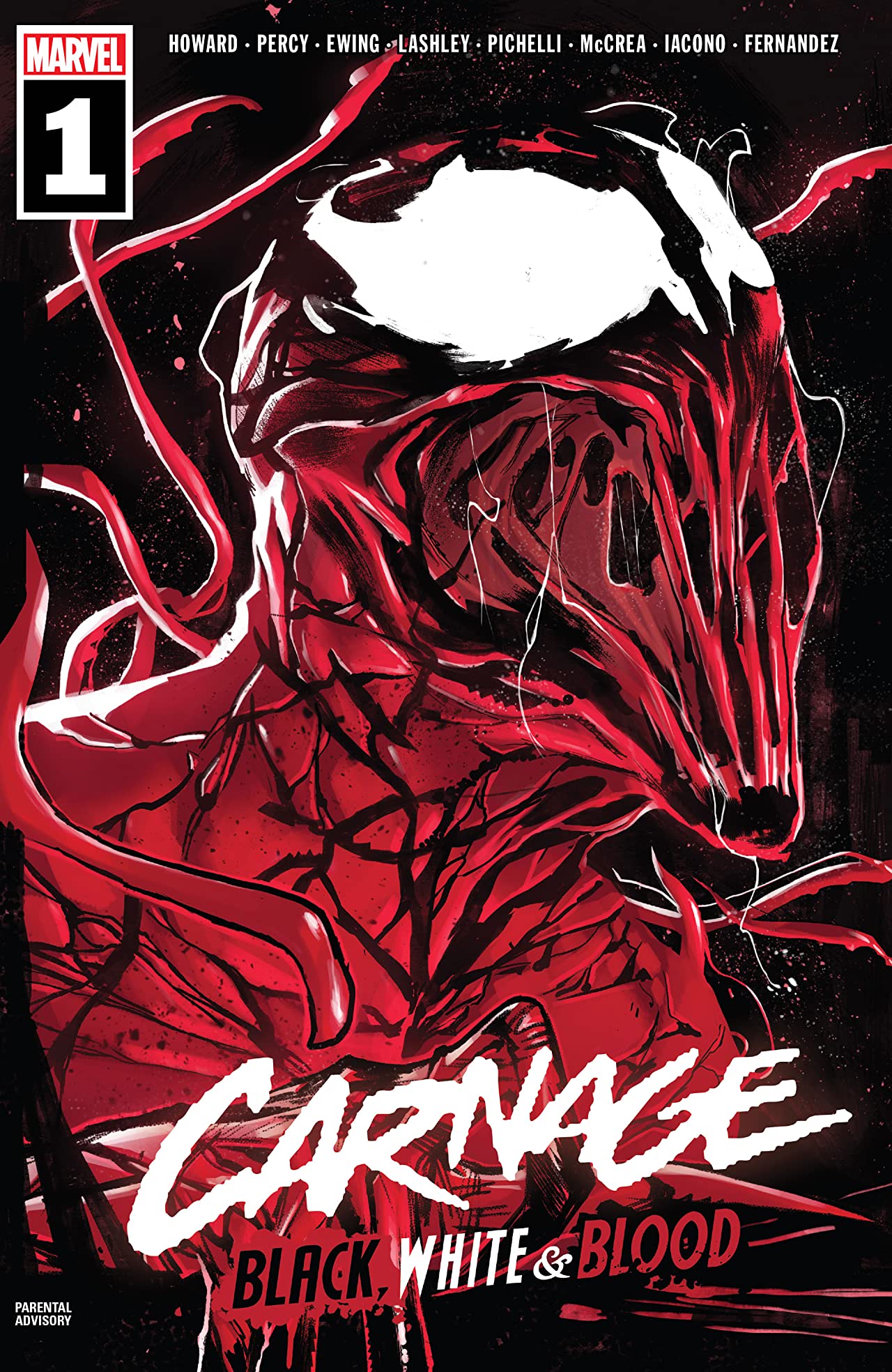 Carnage: Black, White & Blood #1 cover