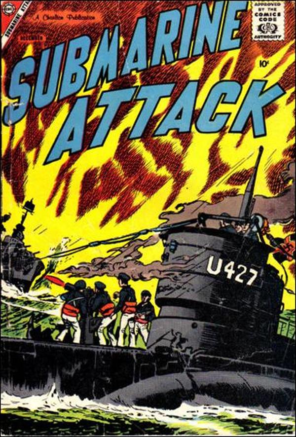 Submarine Attack #14 cover