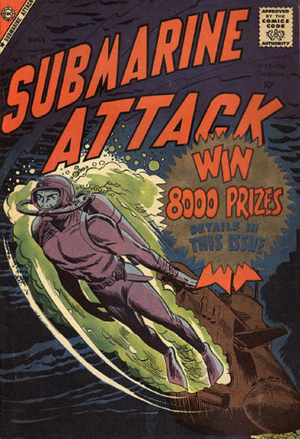 Submarine Attack #15 cover