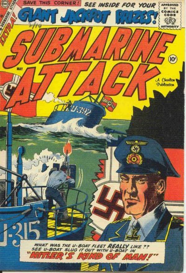 Submarine Attack #16 cover