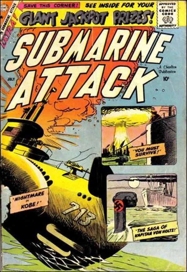 Submarine Attack #17 cover