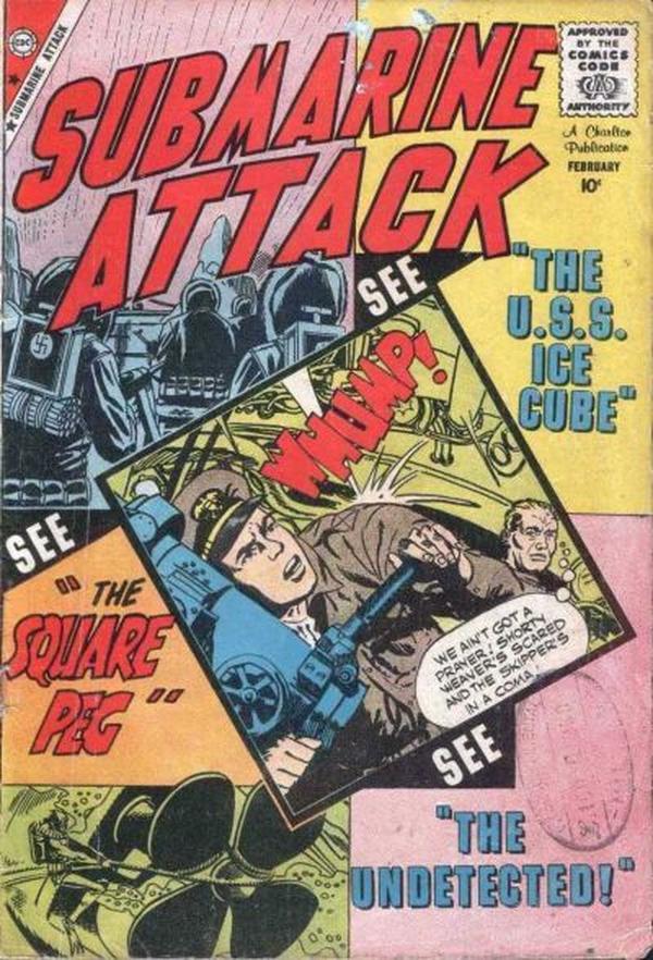 Submarine Attack #20 cover