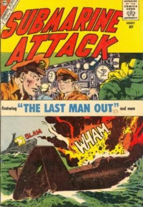 Submarine Attack #23 cover
