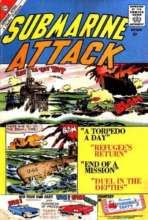 Submarine Attack #24 cover
