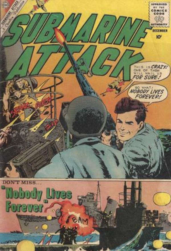 Submarine Attack #25 cover
