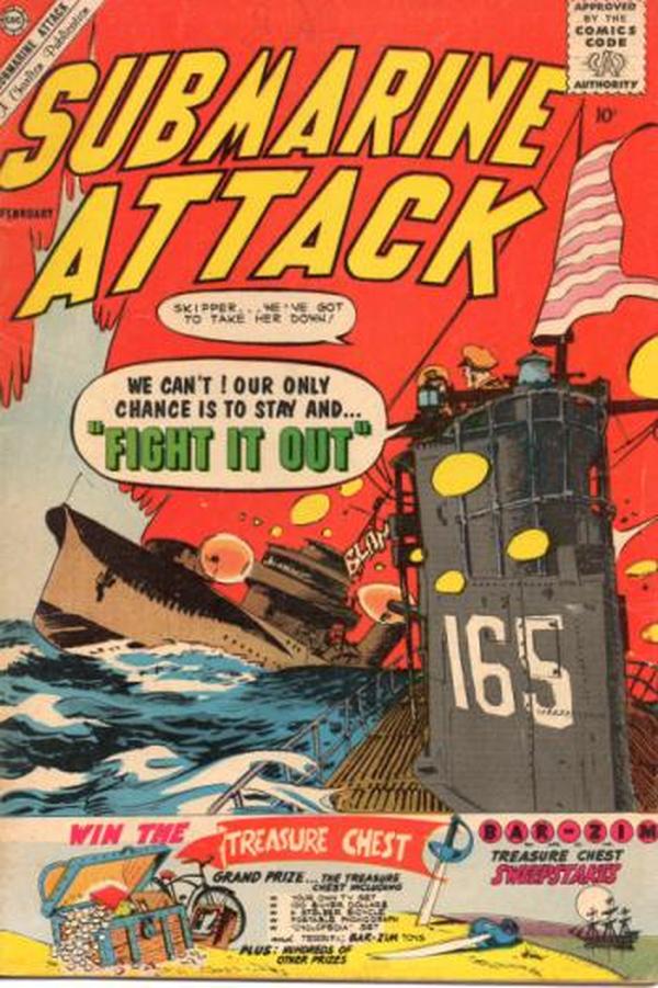 Submarine Attack #26 cover