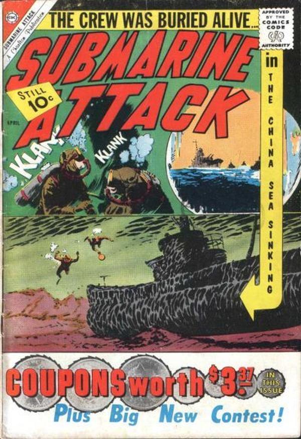 Submarine Attack #27 cover