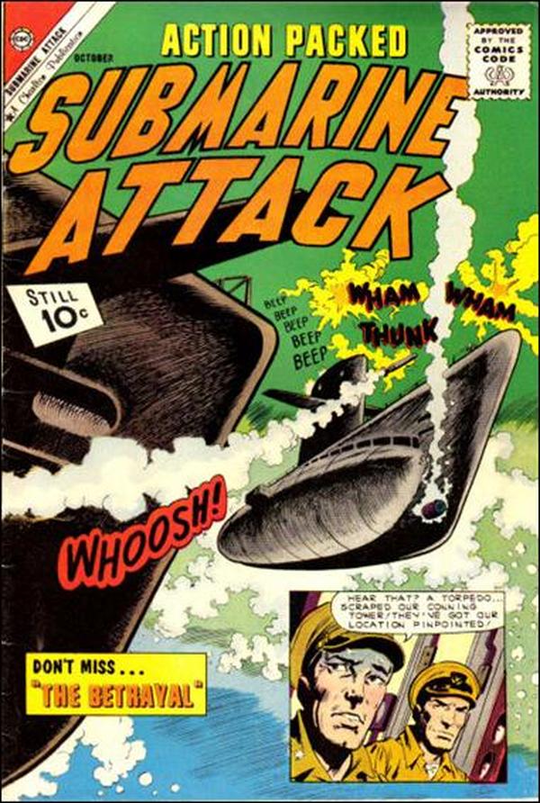 Submarine Attack #30 cover