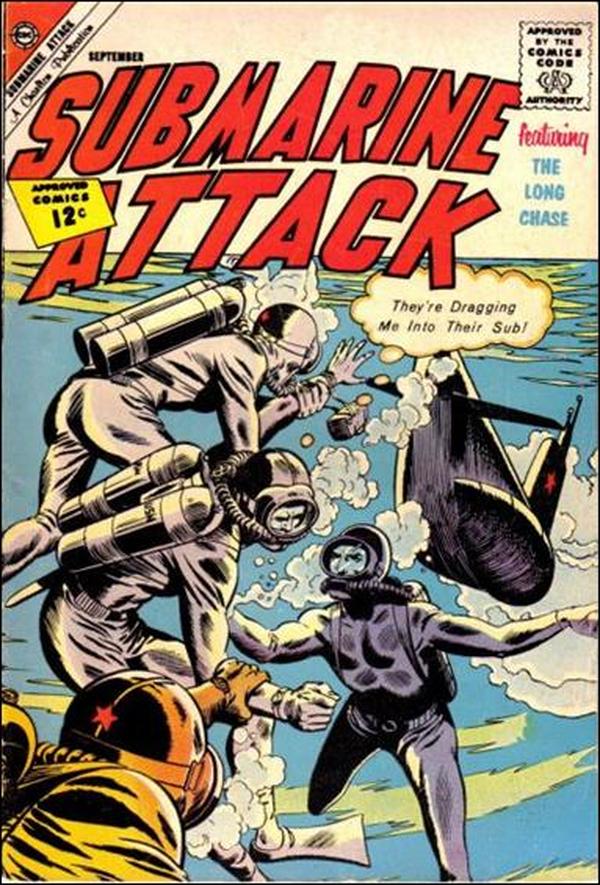 Submarine Attack #35 cover