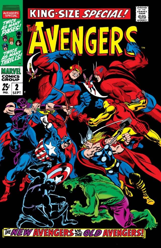 The Avengers Annual #2 cover