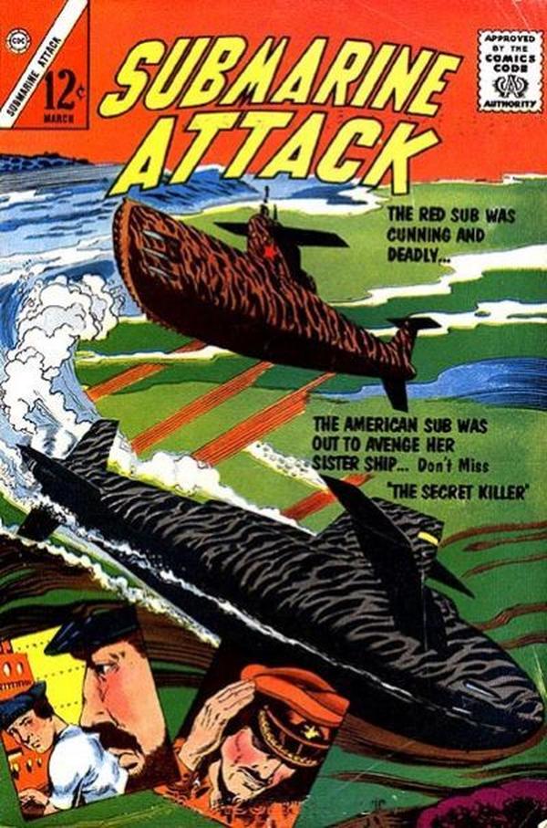 Submarine Attack #38 cover