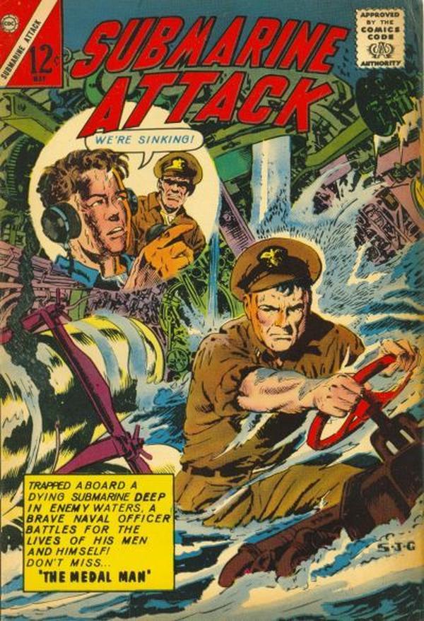 Submarine Attack #39 cover