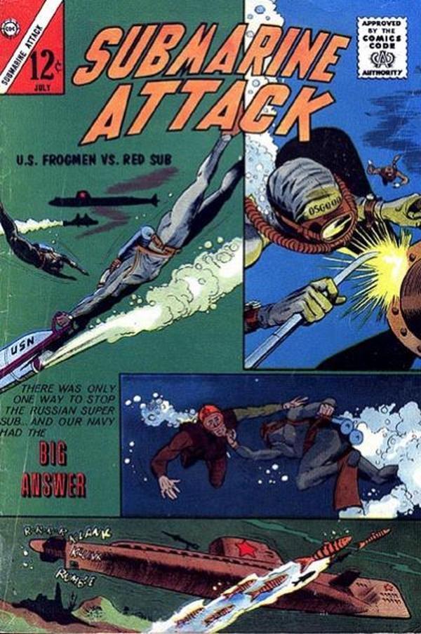 Submarine Attack #40 cover