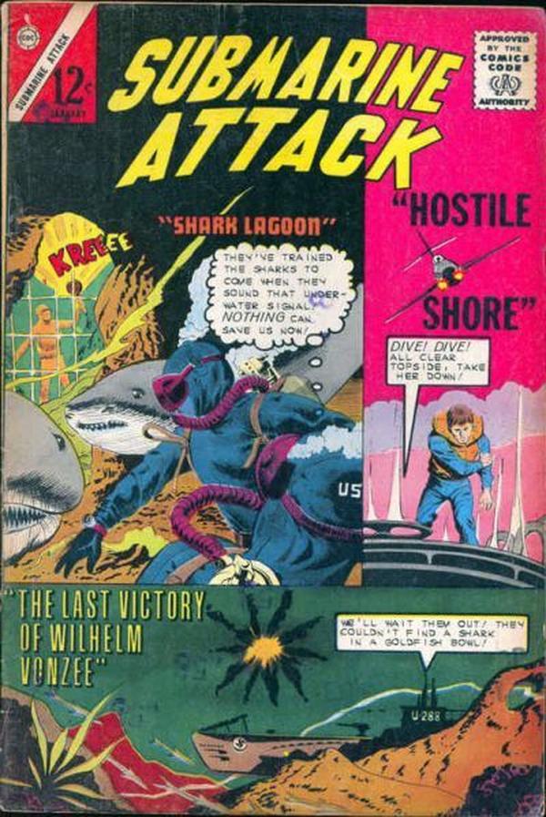 Submarine Attack #43 cover