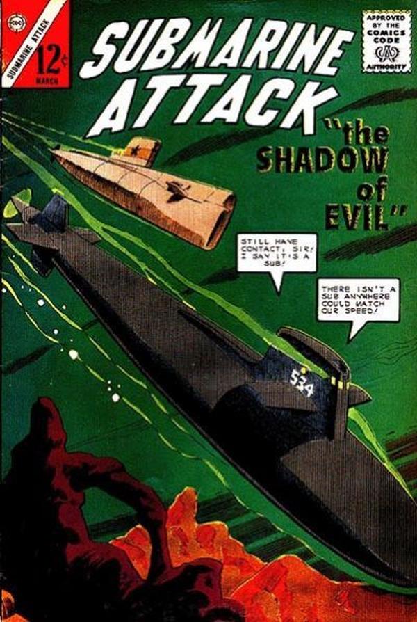Submarine Attack #44 cover