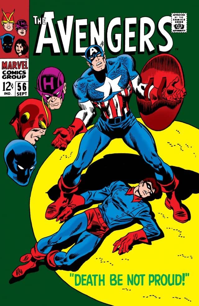 The Avengers #56 cover