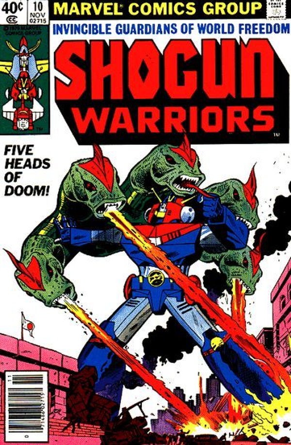 Shogun Warriors #10 cover