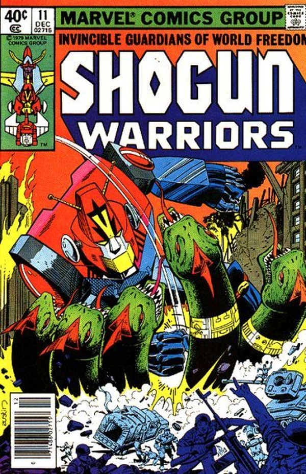 Shogun Warriors #11 cover