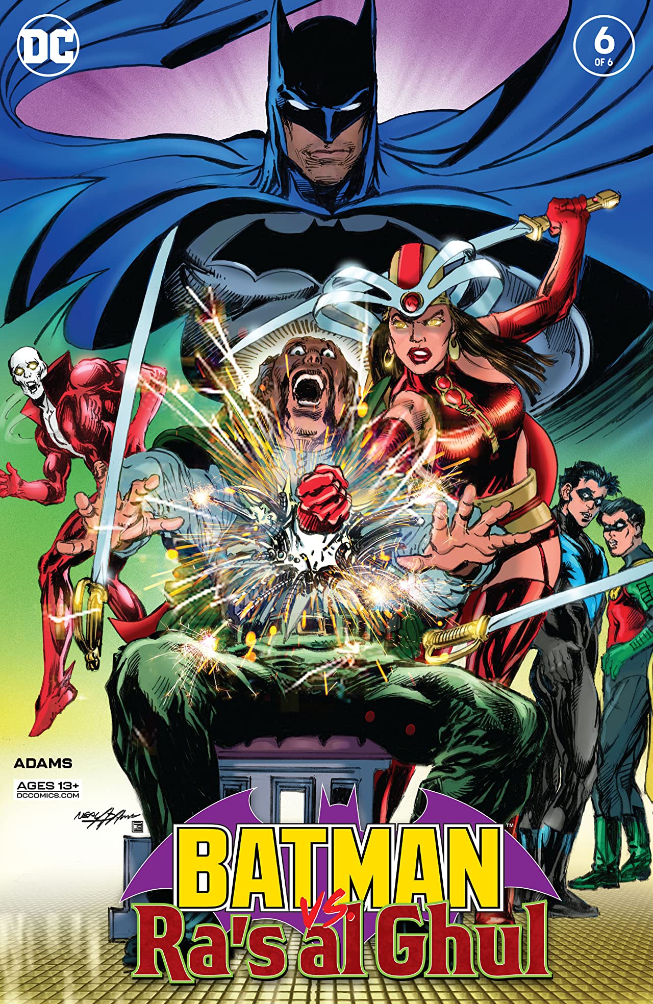 Batman vs. Ra's al Ghul #6 cover