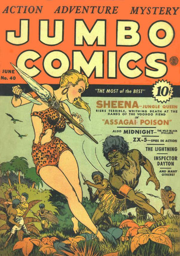 Jumbo Comics #40 cover