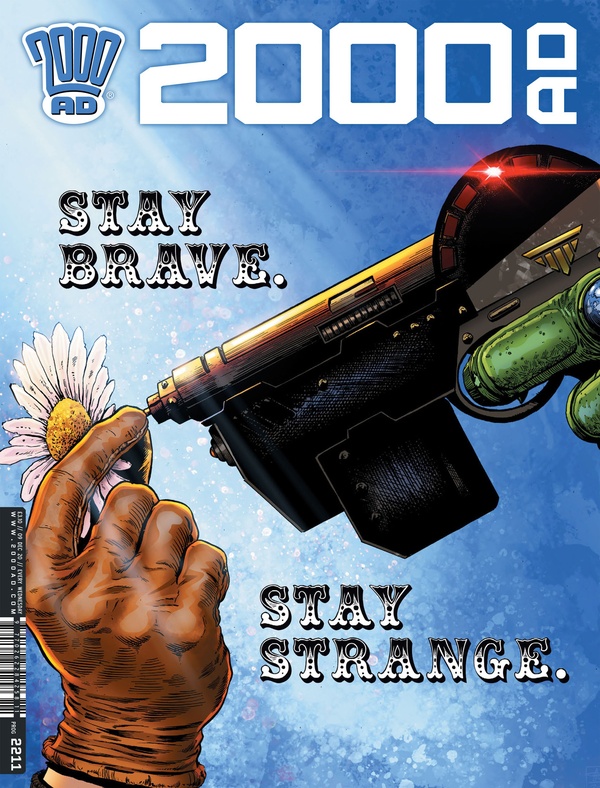 2000 AD #2211 cover