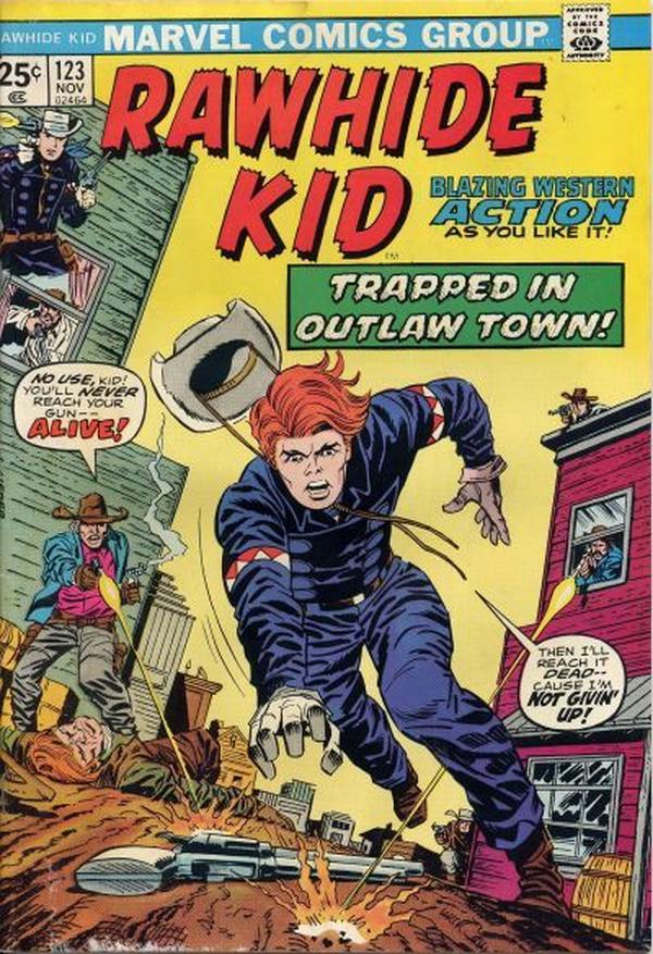 The Rawhide Kid #123 cover