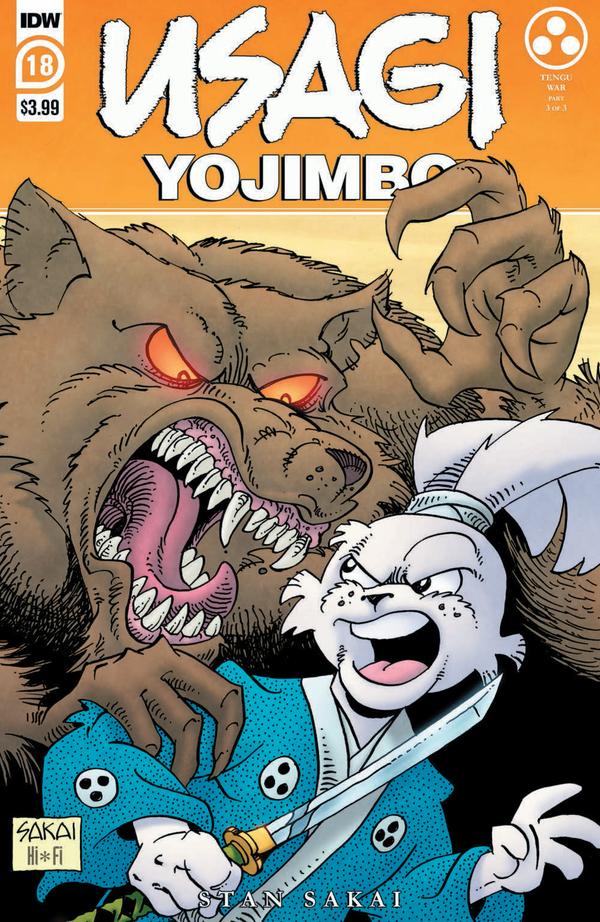 Usagi Yojimbo #18 cover