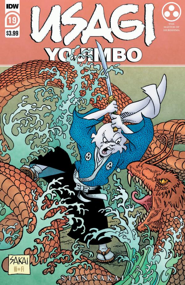 Usagi Yojimbo #19 cover