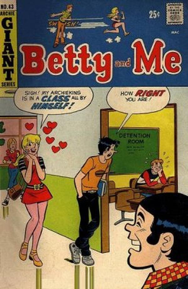 Betty and Me #43 cover