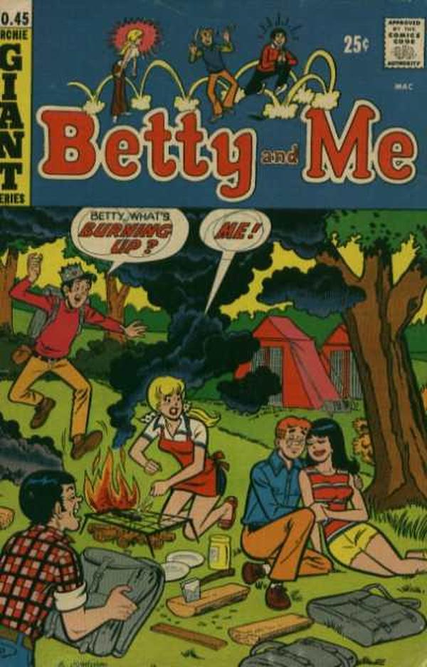 Betty and Me #45 cover