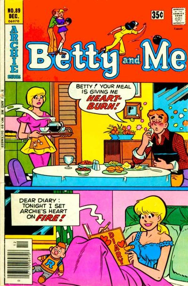 Betty and Me #89 cover