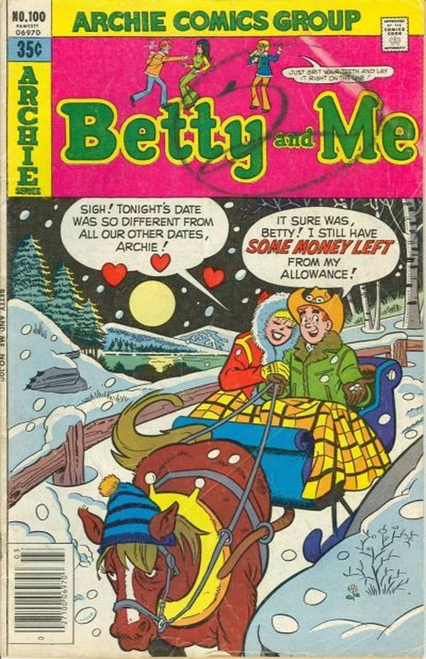 Betty and Me #100 cover