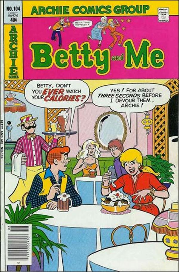 Betty and Me #104 cover