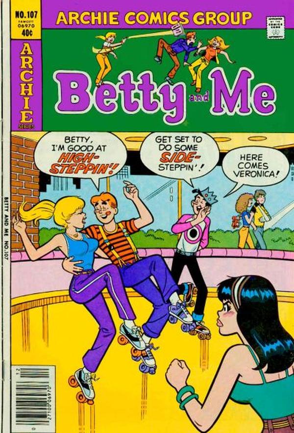 Betty and Me #107 cover