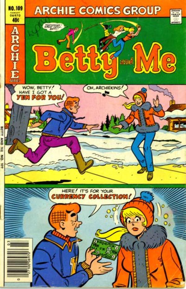 Betty and Me #109 cover