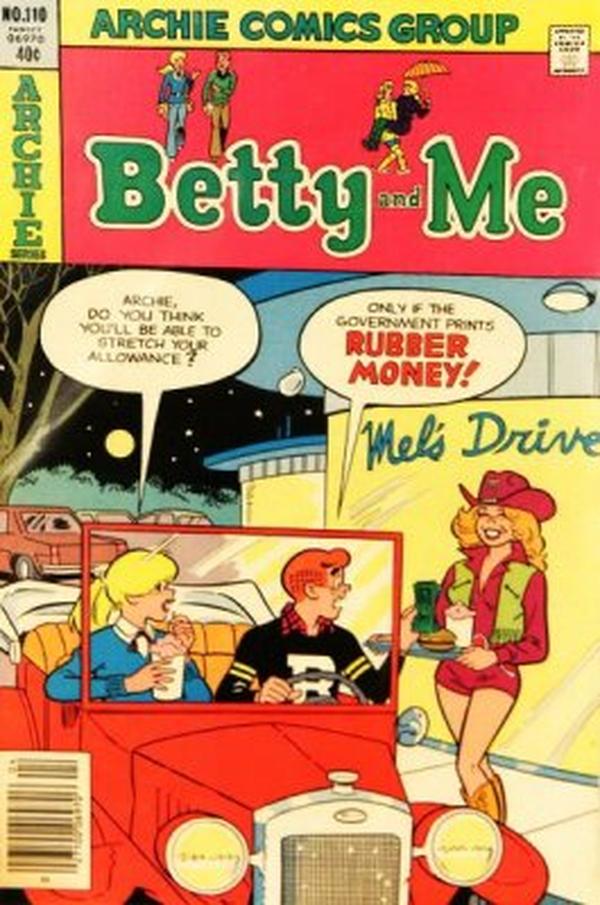 Betty and Me #110 cover